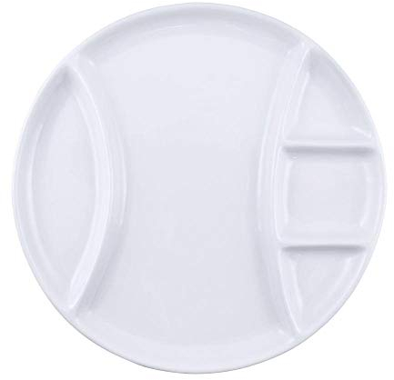Swissmar Raclette/Fondue Porcelain Plate, Set of 4