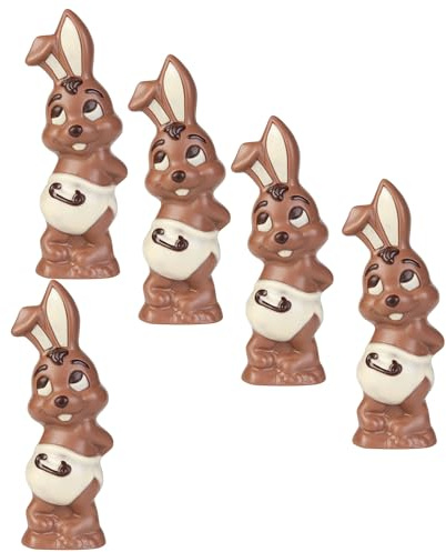 5x 90gr. Schokohase sitzend/Osterhase/Schokolade/Oster-Schokolade/verschiedene Figuren zur Auswahl/Ostern