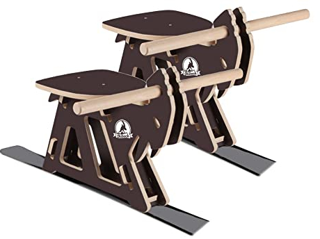 SkiBock Profi Skirodel 2er Bausatz Set Schlitten Schnee Ski Rodel Premium