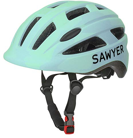 Sawyer Bikes - Casco Infantil Ajustable - Niños 2 a 10 Años (Mint)