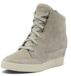 Sorel Women's Out 'N About Wedge Boots, Dove/Quarry, 8 M US