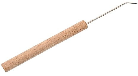 KONTONTY Holz Stricken Webstuhl Häkelnadeln Stricknadeln Handgeflochtene Strickhäkeln Werkzeug Für Häkelprojekte Mit Bequemerem Griffdesign