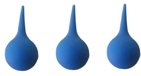 COLLBATH 3stücke Gummiball Für Ohrreinigung Effektiver Waschball Staubabsaugung Und Ohrreinigung Für Erwachsene Und Sanfter Und Sicherer