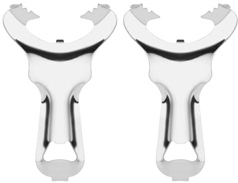2 apriscatole manuali, apriscatole senza ammaccature o danni, multiuso, manuale in acciaio inox, per rimuovere facilmente la parte superiore manuale