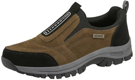 Sneakers Zeppa Scarpe Allenamento Uomo Stivali Gomma Uomo Bassi Scarpe da Antiscivolo Scarpe Uomo Pelle Bianca Invernale scarpiera Aperta Solette per tallonite Tendiscarpe
