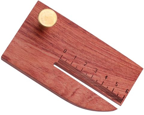 Cnrfeoap Strumento di aiuto per cucire in pelle pelle cucitura perforata piastra di aiuto in legno Choppers per punzonatura precisa Chopper in legno piastra strumento per pelli artigianato lavoro