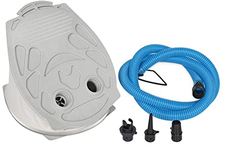 Portable High Pressure Foot Pump Adapter Inflator for Inflatable Boat Pool
