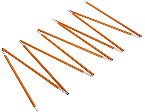 Generic Juego de Postes Duraderos de Aleación de Aluminio para Tienda de Campaña para Senderismo y Acampada, 2 uds., Varillas de 3,6 M de Largo, Aplicables para Tienda de Campaña de 2-3 Personas
