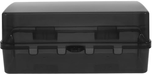 BETOOKY Boîte de Jonction Étanche Extérieure en Plastique Noir avec 8 Entrées pour Câbles, Protection Météo pour Camping et Maisons