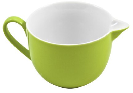 Ritzenhoff & Breker Doppio Giesser, Milchgiesser, Milchkännchen, Geschirr, Porzellan, Grün, 180 ml, 517927