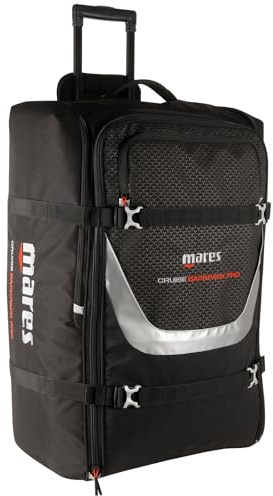 Mares Cruise Backpack PRO Trolley Bag Unisex – Erwachsene Schwarz One Size, 128 L