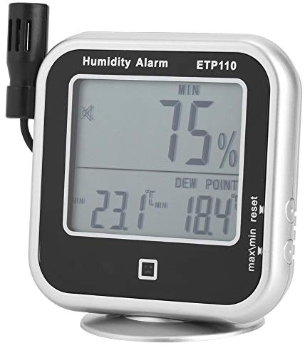 SEAFRONT Digitales Hygrometer Etp110 Taupunkt Messgerät Feuchte-/Temperatur-Taupunkt-Messgerät Für Zuhause/Labor/Lager/Werkstatt/Feld