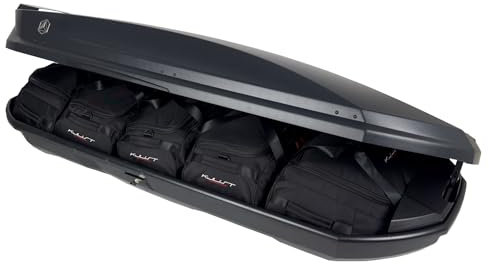KJUST Taschen Set 5stk kompatibel mit Dachbox NORTHLINE TIROL 420