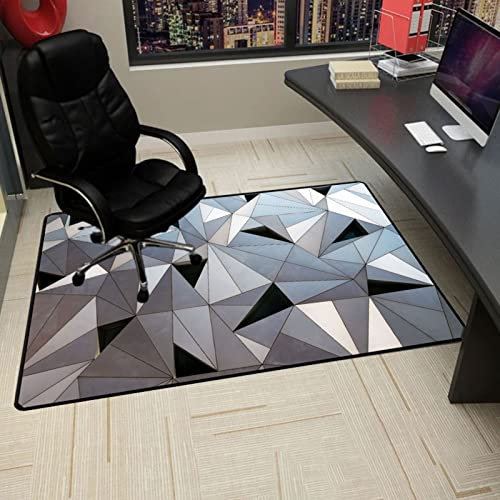 Hartholz-Bodenschutzmatte, rutschfest, Mehrzweck-Stuhlmatte für Zuhause und Büro, 70 x 100 cm