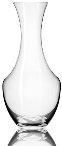 Cristal D'Arques Ultime Carafe - 1.3L Crystalline Glass, Elegant French Design, Dishwasher Safe - Stylish Serving for Wine, Water or Cocktails