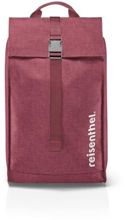 reisenthel Citycruiser Twist Maroon – Praktische Einkaufstasche mit Mehreren großen Fächern als Trolley verwendbar