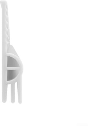 Jotekonoby Bande d'étanchéité pour porte coulissante - 4 m - Coupe-vent - Isolation thermique - Pour fenêtres et portes - En TPE - Insonorisant - Anti-courants d'air - Facile à utiliser - Blanc
