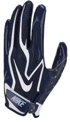 Nike Unisex Vapor Jet 9.0 FG Guanti da Football Americano College Navy/College Navy/White L