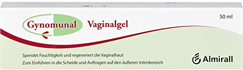 Gynomunal Vaginalgel, spendet Feuchtigkeit und lindert Scheidentrockenheit, lindert Brennen und Juckreiz, mit Hyaluronsäure, Hopfenextrakt und Vitamin E, hormonfrei, 50 ml