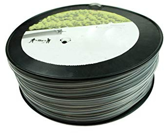 PROFI Verstärkt Mähfaden Trimmer 100 m 5 kant 3,0 mm Ersatzfaden für Fadenkopf ZRG