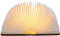 Tomshine Livre lampe pliante, 500 Lumens Lampe Led Livre Rechargeable USB Port Livre lumineux bois Blanc chaud Dimension: 12.1 x 9.5 x 2.5cm [Classe énergétique A+] 43WW