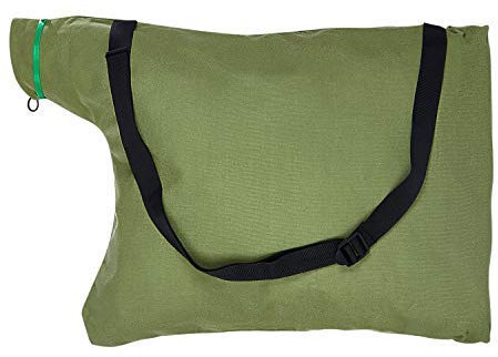 Mardili Replacement Leaf Blower Vacuum Zippered Bottom Dump Bag for Ultra Blower Rake & Vacuum Leaf Blowers (Green)