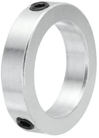QUARKZMAN Vågring 3,8 cm hål galvaniserat kolstål klämring med gängstift silver 1 st