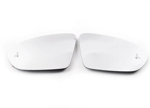 Spiegelglas BLIND SPOT BSM/BSD Auto Erhitzt Konvexen Tür Spiegel Glas Für OPEL Für VAUXHALL Für ASTRA K 2015 16 17 18 19 Außenspiegel Glas (Farbe : Recht)