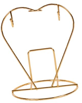 Support de Tasse à Café, Support de Séchage de Tasse, Porte-gobelet, Accessoires de Café, Support de Séchage de Tasse en Fer, Support de Tasse de Thé, Tenir 2 Tasses dorées