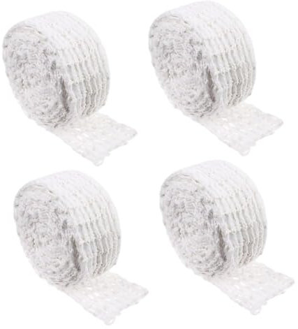 Cabilock 4stücke Elastisches Fleisch Netz Wurst Netting Rolle Fleisch Verpackung Netz Zum Braten