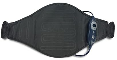 Avilia Cuscino Fasciante Terapeutico Riscaldante con Sistema Ergonomico a 6 Livelli di Calore - Ideale per Mal di Schiena, Dolori Muscolari e Viaggi - Tessuto Traspirante e Impermeabile
