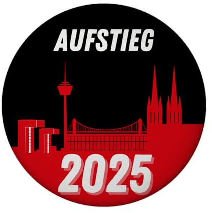 Köln Aufstieg 2025 Skyline Magnet mit Flaschenöffner für Fußballfans Aufstiegsandenken Magnet mit Flaschenöffner dekorativ für Fußballenthusiasten Kölner