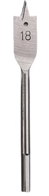 Spatenbohrer 1 Satz 10–20 mm schaufelförmige Bohrer, Dreipunkt