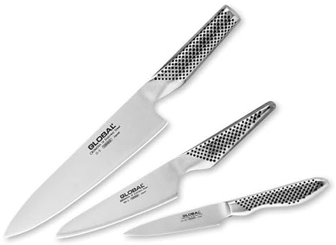 Global G-2338 Messerset 3 teilig, G-2, GS-3 und GS-38