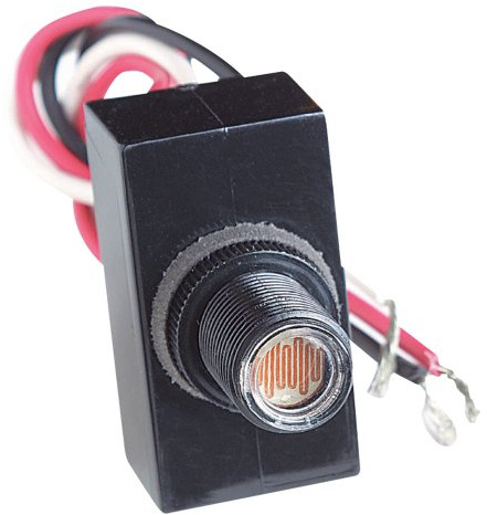 Sigma Engineered Solutions Weatherproof 14008 Dusk-to-Dawn Sensor, Black