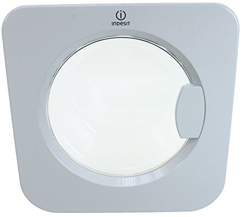 Indesit Genuine IWDE126UK IWDE12UK IWME126UK Washing Machine Door Frame With Glass Bowl
