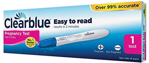 Clearblue Prueba de Embarazo - Rápida & Sencilla - Resultados en 2 minutos - 1 Test