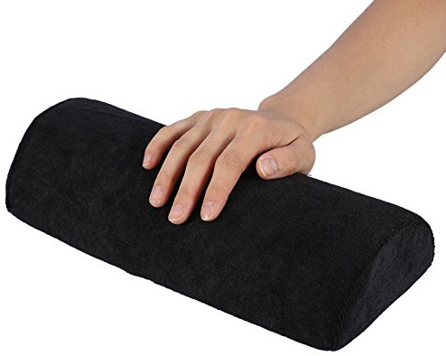 Ponacat Nail Art Rest Kissen Abnehmbare Schwamm Reißverschluss Design Nagel Kissen Handauflage Professionelle Salon Hand Arm Halter Tisch Schreibtisch Station Maniküre-Tool