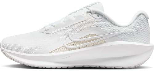 NIKE Damen W Downshifter 13 Sneaker, White White Platinum Tint, 42 EU