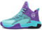 Hixingo Zapatillas de Baloncesto para Niños, Zapatos de Baloncesto para Hombre Zapatillas de Deporte de Caña Alta, Sneakers Unisex Zapatillas de Correr Casuales, Púrpura 34 EU