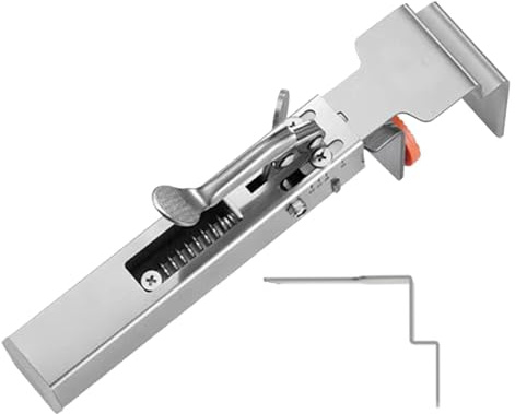 Pince fixe pour tiroir amovible : pince fixe pratique pour installation de tiroir réglable avec une touche, clips de fixation pour installation de réparation de tiroirs et d'armoires