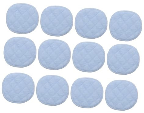ibasenice 30 Stück Wiederverwendbare Weiche Stillmatten Aus Hautfreundlichem Material Saugfähige Stilleinlagen Für Muttermilchüberschuss Praktisch Für Stillzeit Und Unterwegs