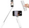 Jemey - Bastone per selfie portatile, mini selfie espandibile per telefoni iPhone/Android da 4 a 7, con telecomando senza fili, per selfie e creazione di contenuti, vlog, viaggi, film