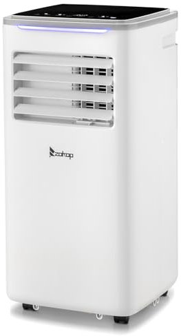 Karl home 9000 BTU Portable Air Conditioner, 4-in-1 Portable AC with Cooling, Heating, Dehumidifier, Fan Mode, Air Conditioning Unit with Remote Control, WiFi Smart APP & Window Kit for Home Office