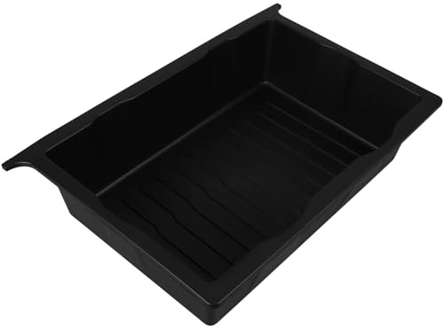 MAGICLULU TPE Car Under Seat Storage Box Drawer Style Auto Organizer Compatible with Model Y Vehicle Seat Organizer for Efficient Car Storage and Organization