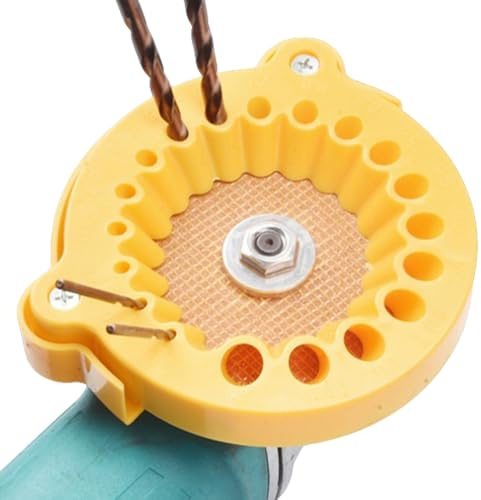 Afilador de Brocas para Amoladora,Accesorio Para Afilar Brocas | Dispositivo Multipropósito Para Bricolaje Reparación Automotriz Jardinería Metalistería Carpintería Industrial