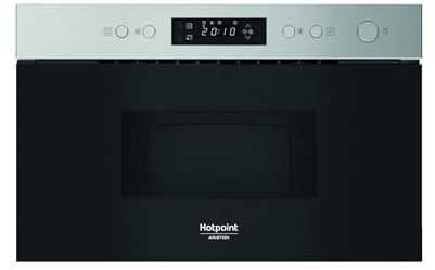 Hotpoint Ariston HAM K11O X Nero, Acciaio inox Solo microonde Da incasso 22 L 750 W