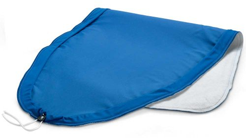 Delonghi SER3003 Bügelbrettbezug, Netzstoff, 130 x 48 cm, Blau