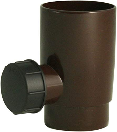 MARLEY Regensammler mit Überlaufstop DN 53, braun