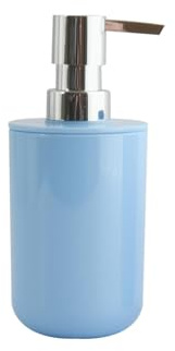 MSV Seifenspender Inagua Flüssigseifen-Spender, Fassungsvermögen 7 x 7 x 16 cm - Hellblau